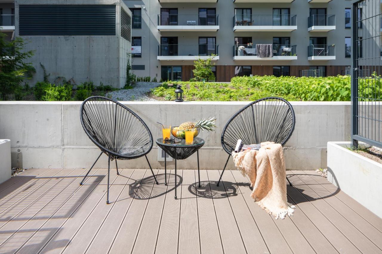 Rent Like Home - River City Apartments Wrocław Exteriör bild